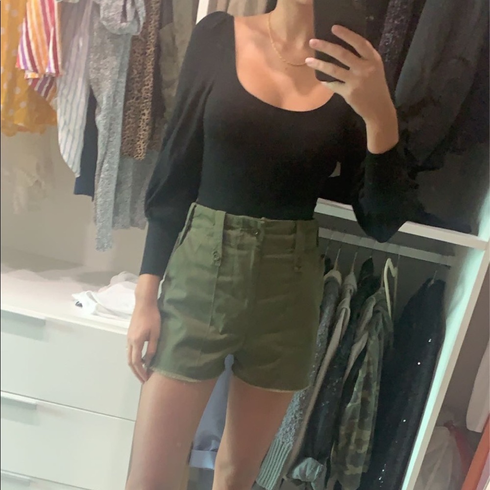 Furst of a kind high rise shorts